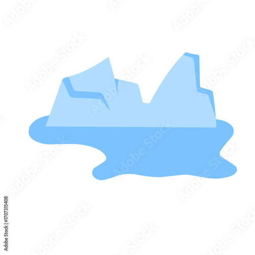 the iceberg is melting