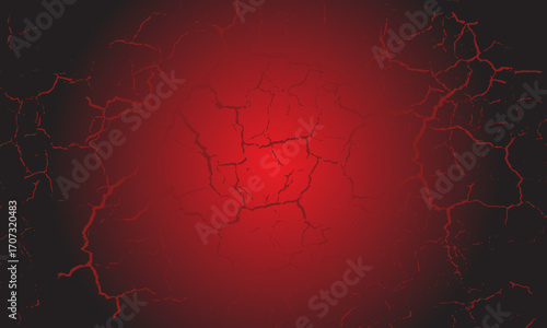 Red lightnings. Cartoon electric power, thunderbolt strike neon bright effect, red discharge impact, energy lightning flashes, lava cracks. Vector vfx isolated set.
