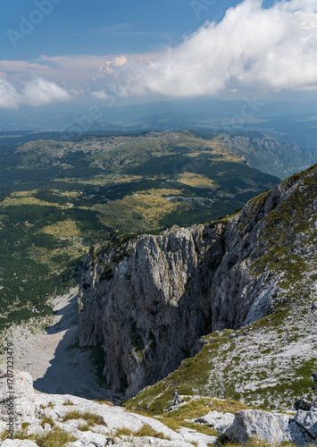 A View from the Top of Mount Maglić