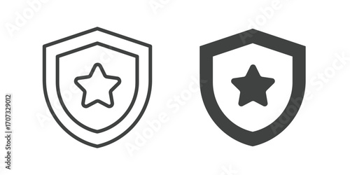 Benefit icon. Line and glyph solid icon. Editable stroke and Perfect pixel isolated on white background. Vector illustration