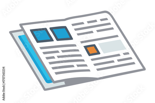 newspaper with news