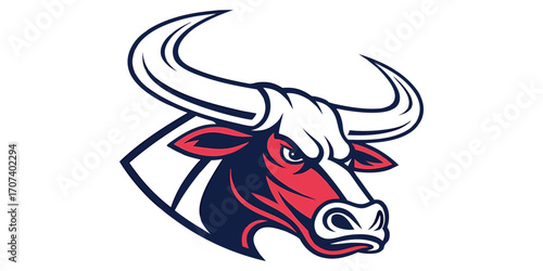 Bull Mascot Logo