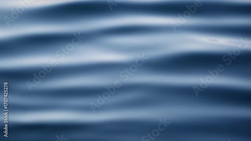 Water surface ripples and reflections