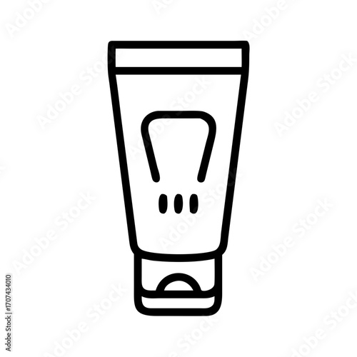 Cosmetic Tube Liquid Foundation Icon For Web And Graphic Design
