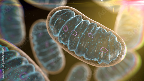 Mitochondria, illustration