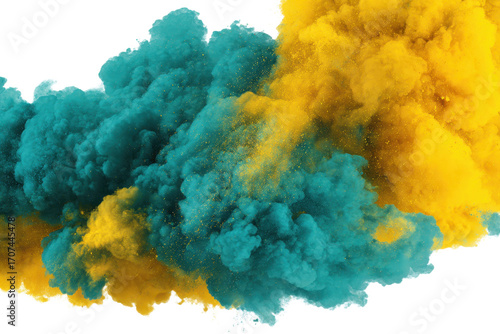 abstract colorful background with clouds