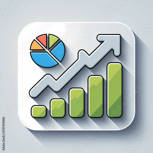 business graph icon
