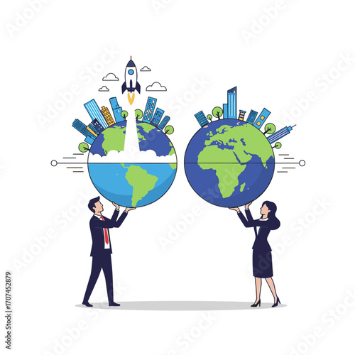 Global Business Expansion Opportunities and International Collaboration for Sustainable Development and Growth