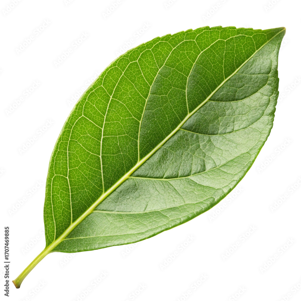 Green leaf isolated on transparent background
Green leaf isolated on transparent background