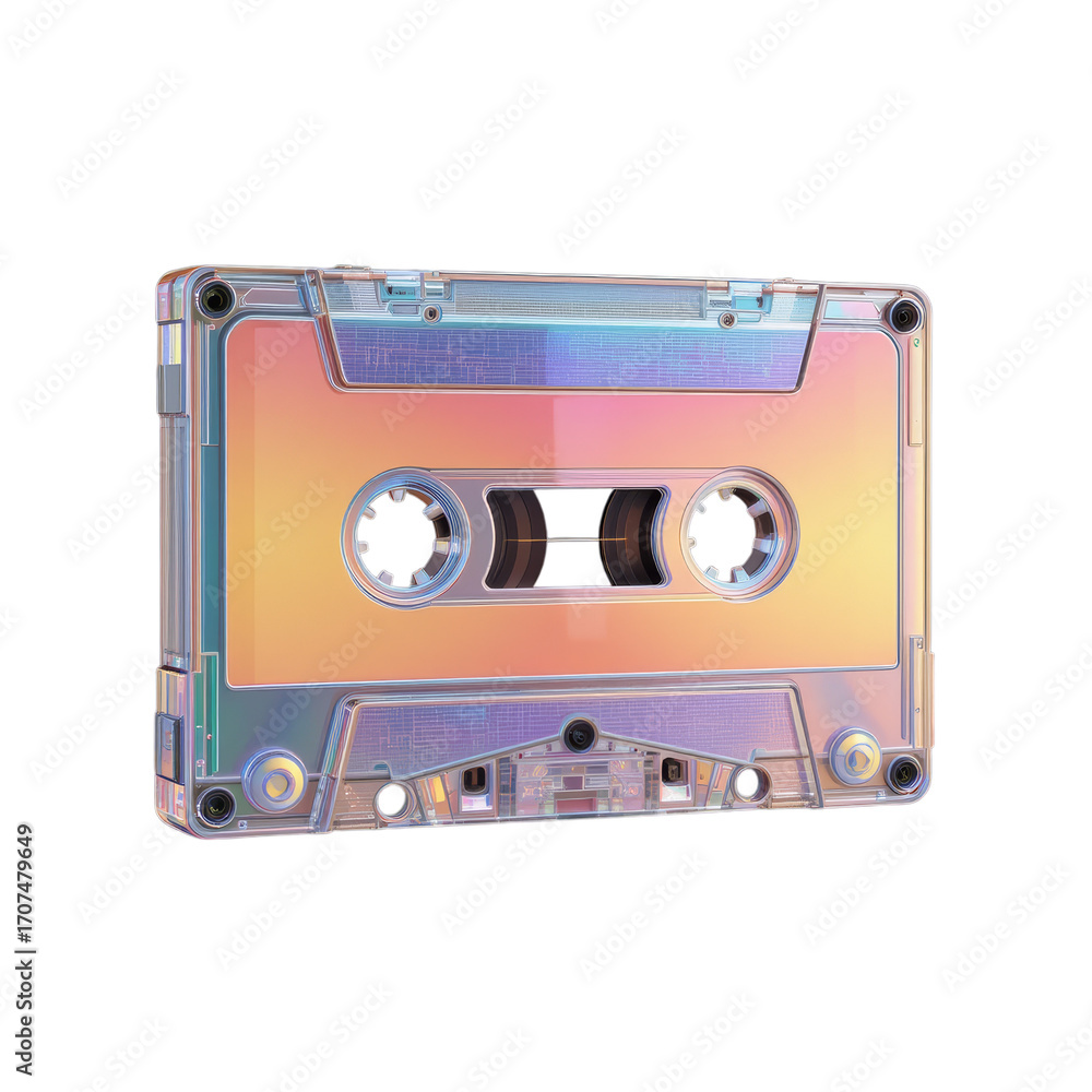 Naklejka premium audio cassette tape