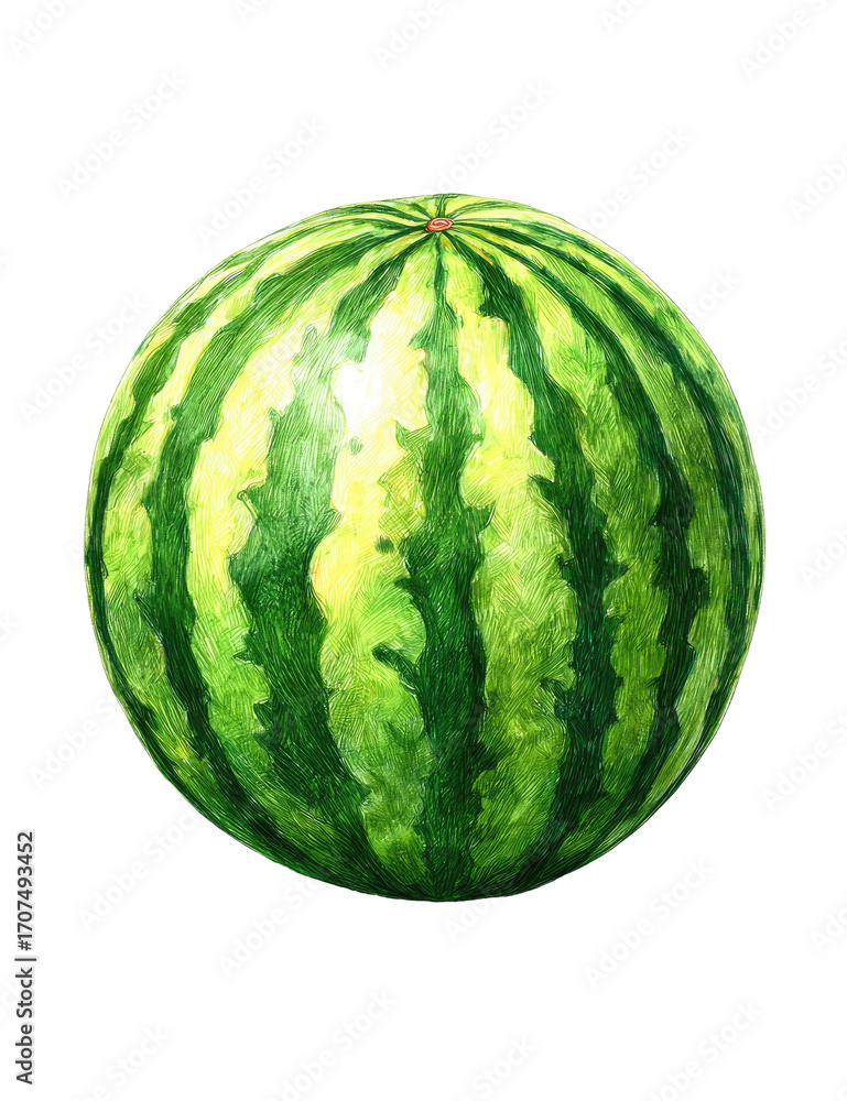 Round, vibrant watermelon Round, vibrant watermelon