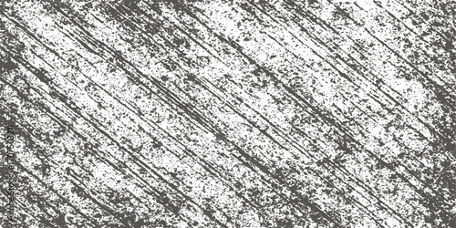 An aged and textured grunge metal surface with a gray plank board pattern