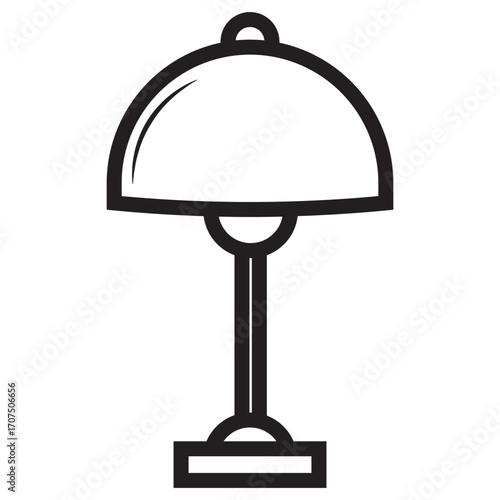lamp set icon, types of bedroom lamps.