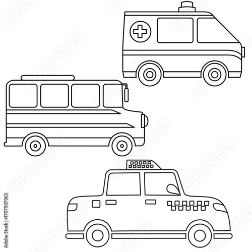 vehicle outline