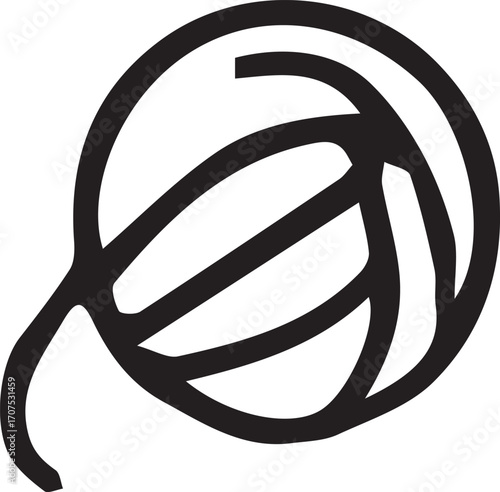 Vector line art illustration with embroidery tools and supplies. Needles, hoops, threads, scissors, thimble, fabric. Black and white outline drawing for craft, sewing, textile design, and handwork.