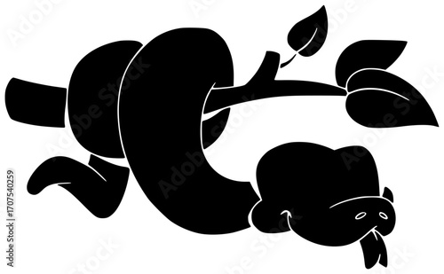 animal illustration snake silhouette symbol logo zodiac icon china outline decoration pattern art asian culture character chinese holiday card shape men vector graphic background