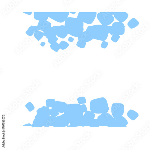 ice cube frame border