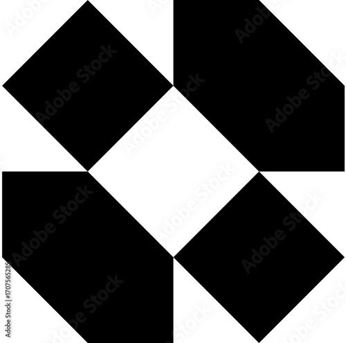Vector Abstract Geometric Graphic Asset