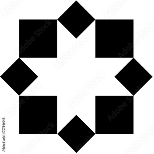 Vector Abstract Geometric Graphic Asset