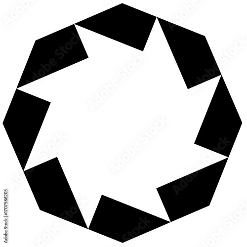 Vector Abstract Geometric Graphic Asset
