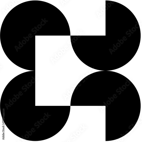 Vector Abstract Geometric Graphic Asset