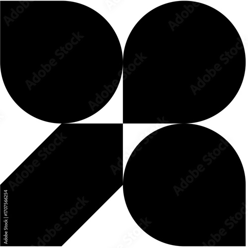Vector Abstract Geometric Graphic Asset