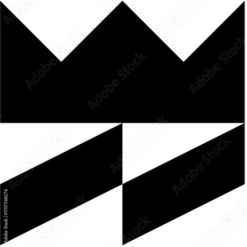 Vector Abstract Geometric Graphic Asset