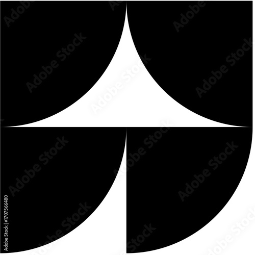 Vector Abstract Geometric Graphic Asset