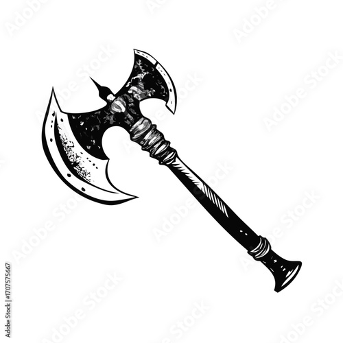 axe and sword