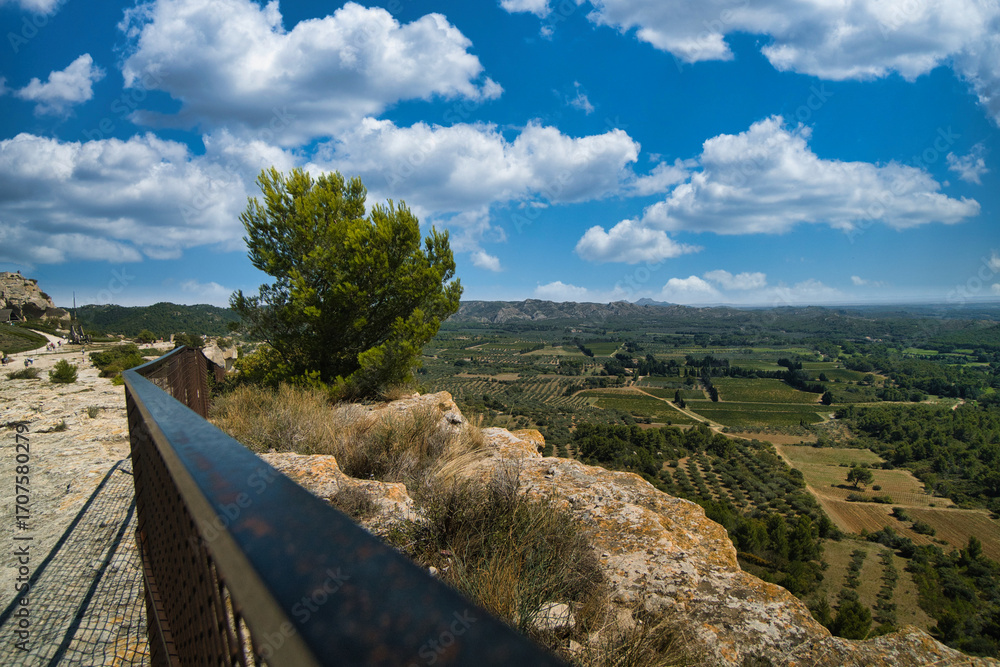Obraz premium Town of Les Baux-de-Provence, France