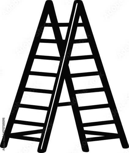 ladder vector illustration