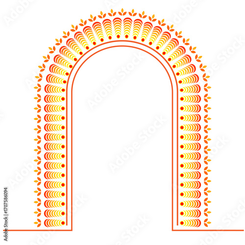 Festival background. Ideal for Durga pujo, Diwali, Navratri, Pujo. Vector illustration EPS 10 File. 