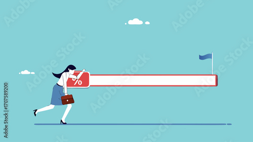 poor employee performance with underperformer percentage
