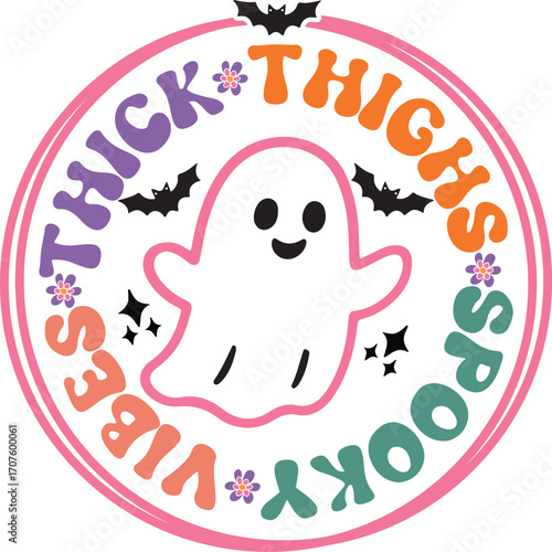 Thick Thighs Spooky Vibes