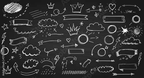 Chalkboard Doodles Collection