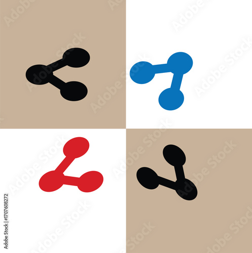 vector illustration of a set of icons
