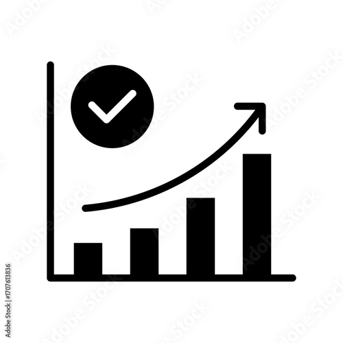 Progress Icon Vector Illustration Glyph Version