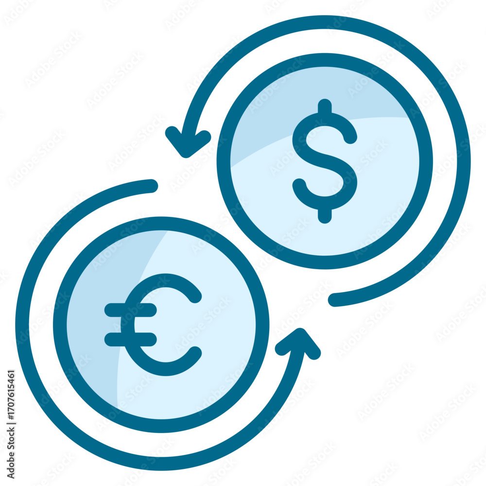 Obraz premium Currency Exchange Icon