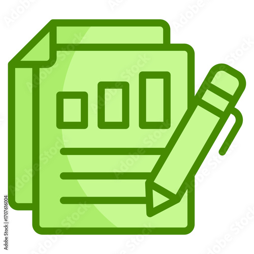 Financial Report Icon