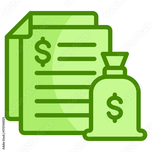 Budget Sheet Icon