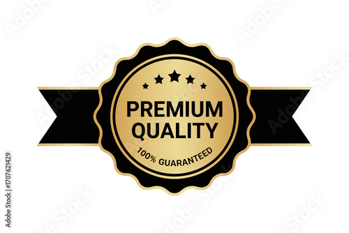 Trust this premium quality golden seal for a guaranteed satisfaction