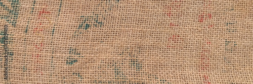 Jute pattern, rough burlap texture, canvas sackcloth, Vector design