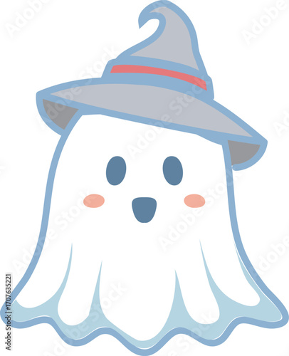 かわいい幽霊のアイコン