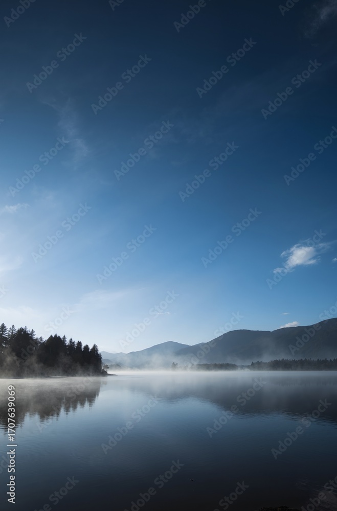 Fototapeta premium lake in the mountains