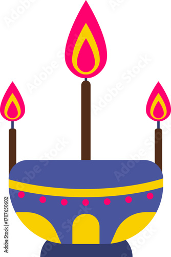 Diwali Festival Illustration