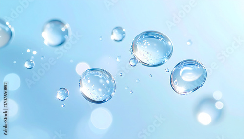 シンプルな水滴素材