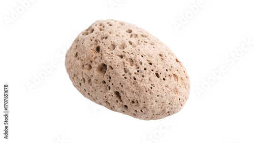 Slika na platnu natural pumice stone isolated on transparent background