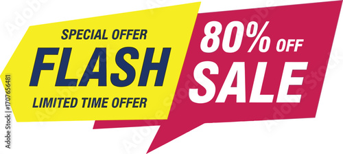 Exciting flash sale with 80% off special offer for a limited time