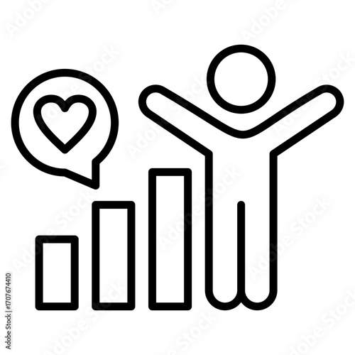 Stress Reduction line icon