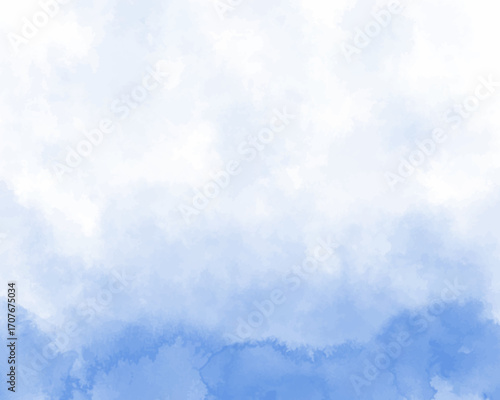 Abstract colorful watercolor for background. Digital art painting. Design for your date, postcard, banner, wedding invitation card